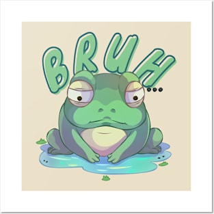 Bored Frog Posters and Art